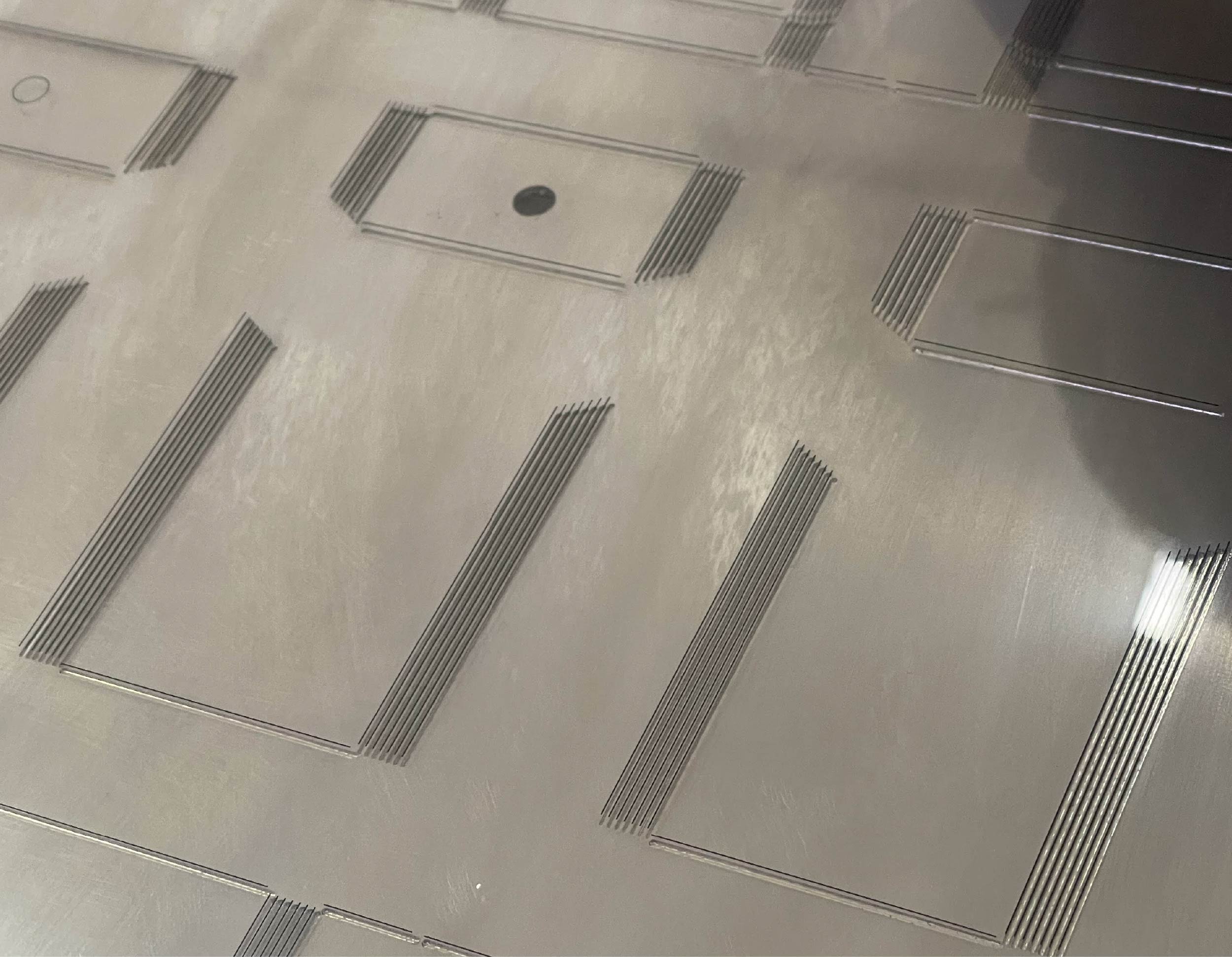Engraved Steel Counter Plate