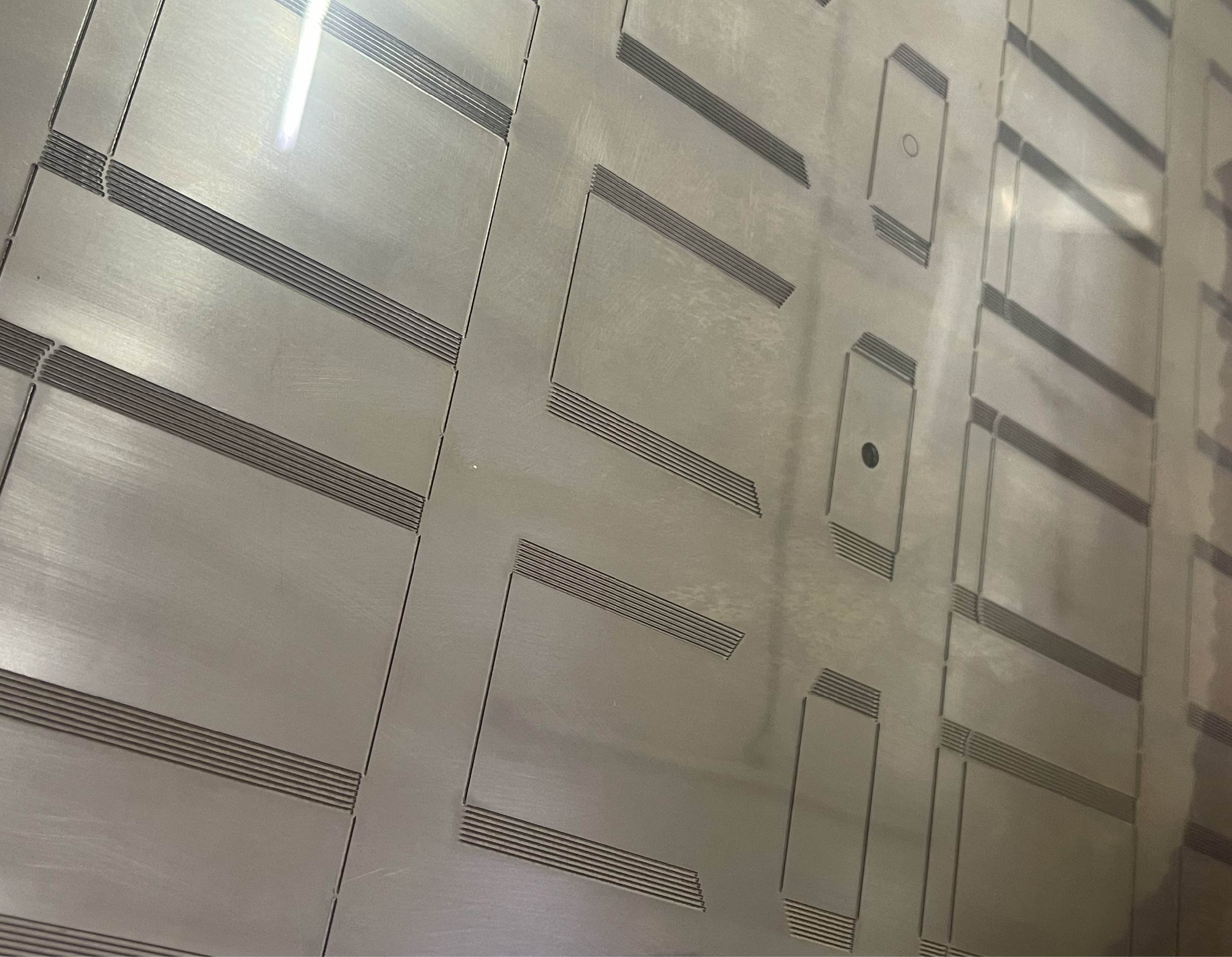 Engraved Steel Counter Plate manufacturer in India - tooling detail